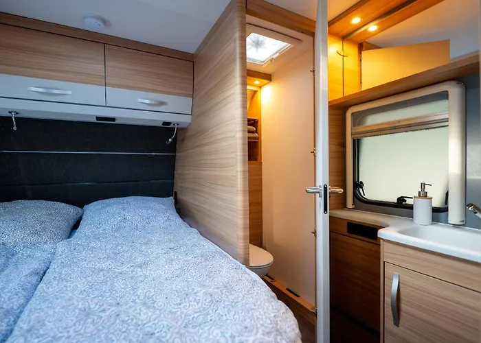 Kleines Mobilheim Mit Toller Ausstattung Und Vorzelt Im Heide Camping Bruggen (Viersen)